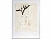 Roger raveel - mens en boom - offset - afbeelding 2 van  5