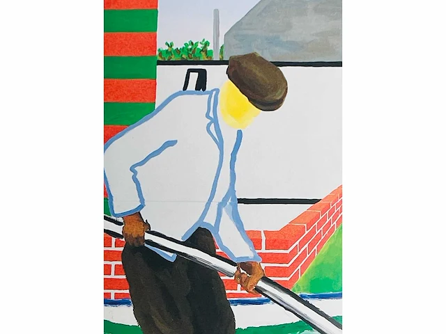 Roger raveel - mijn tuinman, maar laat dit een hulde zijn aan de vlaamse expressionisten - offset - afbeelding 2 van  7