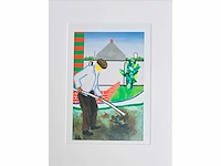 Roger raveel - mijn tuinman, maar laat dit een hulde zijn aan de vlaamse expressionisten - offset - afbeelding 4 van  7