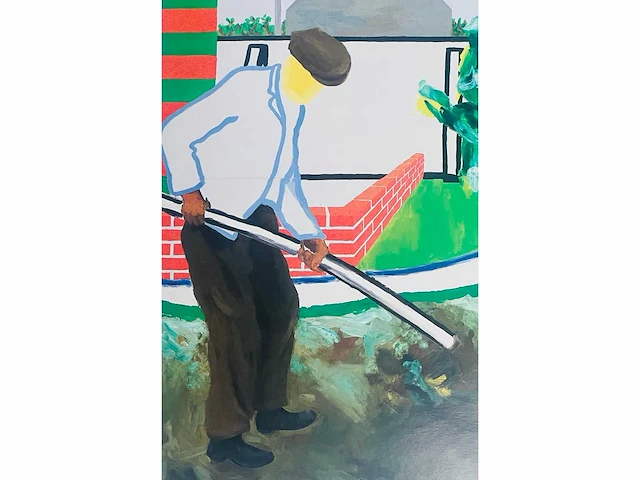 Roger raveel - mijn tuinman, maar laat dit een hulde zijn aan de vlaamse expressionisten - offset - afbeelding 5 van  7