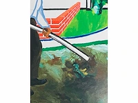 Roger raveel - mijn tuinman, maar laat dit een hulde zijn aan de vlaamse expressionisten - offset - afbeelding 7 van  7