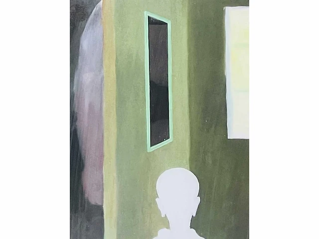 Roger raveel - nacht in een kamer - offset - afbeelding 10 van  12