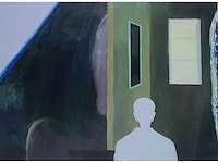 Roger raveel - nacht in een kamer - offset - afbeelding 1 van  5
