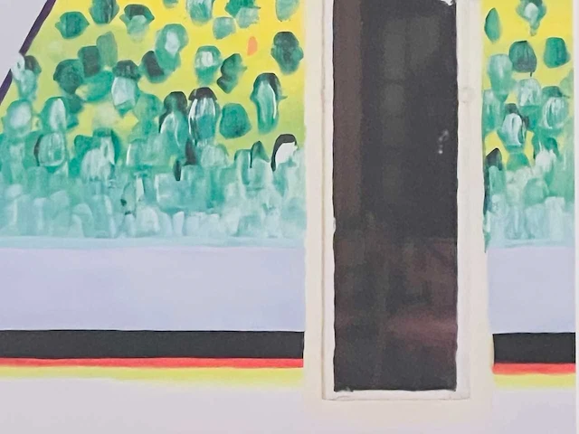 Roger raveel - portret van mijn tuin - offset - afbeelding 2 van  7