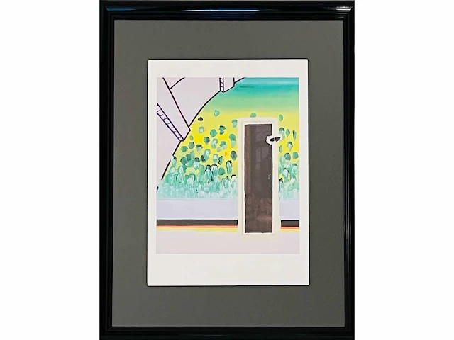 Roger raveel - portret van mijn tuin - offset - afbeelding 3 van  7