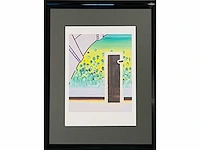Roger raveel - portret van mijn tuin - offset - afbeelding 3 van  7