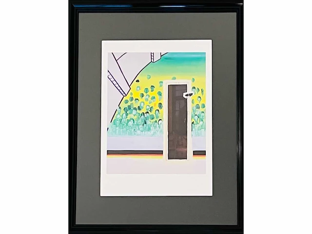 Roger raveel - portret van mijn tuin - offset - afbeelding 4 van  7