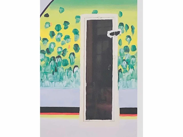 Roger raveel - portret van mijn tuin - offset - afbeelding 5 van  7