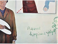 Roger raveel - raveel kopieert zichzelf - offset - afbeelding 3 van  6
