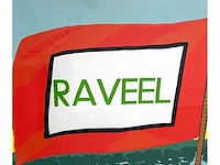 Roger raveel - raveel op de leie - zeefdruk - afbeelding 5 van  10
