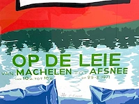 Roger raveel - raveel op de leie - zeefdruk - afbeelding 6 van  10