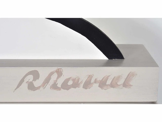 Roger raveel - sacraal gebaar - zeefdruk op hout - afbeelding 4 van  11