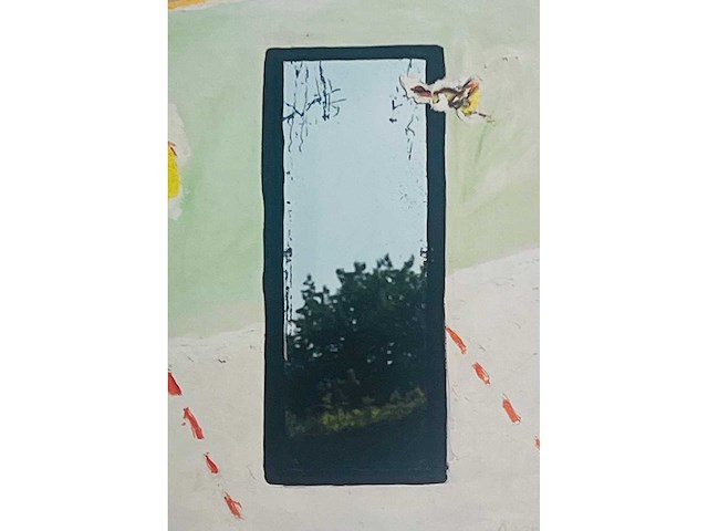 Roger raveel - tuin met spiegel - offset - afbeelding 5 van  5