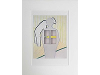 Roger raveel - vader en zoon - offset - afbeelding 2 van  6