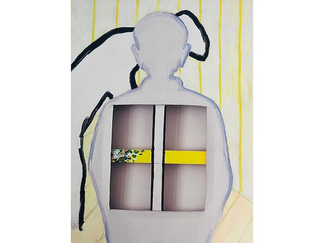 Roger raveel - vader en zoon - offset - afbeelding 4 van  6