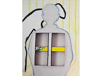 Roger raveel - vader en zoon - offset - afbeelding 4 van  6