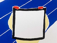 Roger raveel - witte magie - houtsnede - afbeelding 4 van  6