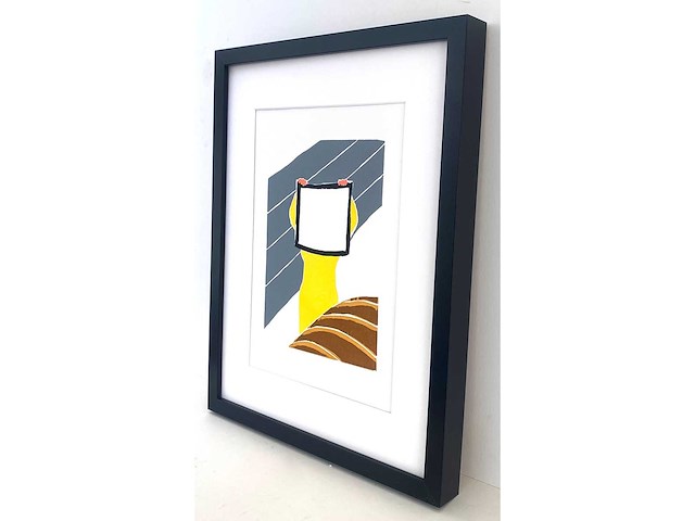 Roger raveel - witte magie - houtsnede - afbeelding 2 van  5