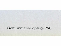 Roger raveel - zelfportret in tegenlicht - offset en postzegel - afbeelding 6 van  7