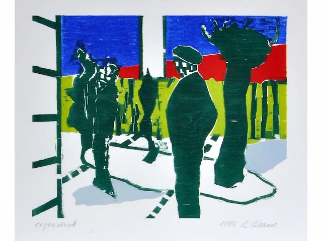 Roger raveel (1921-2013) - certificaat - afbeelding 1 van  5
