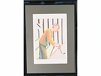 Roger raveel (1921-2013) - een schilderij door zichzelf geschilderd - offset - afbeelding 4 van  4