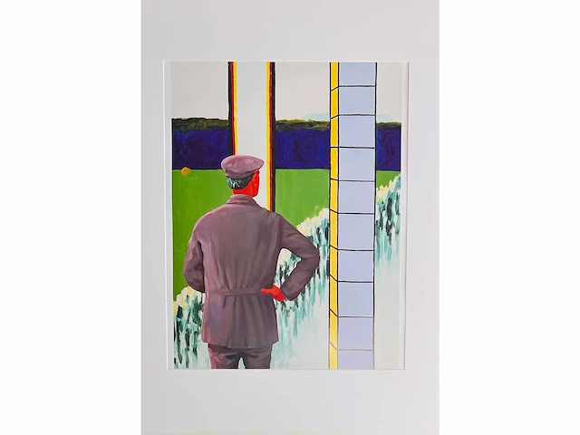 Roger raveel (1921-2013) - even terugschouwen - offset - afbeelding 2 van  5