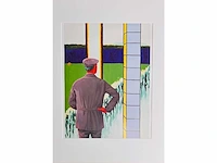 Roger raveel (1921-2013) - even terugschouwen - offset - afbeelding 2 van  5