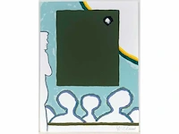 Roger raveel (1921-2013) - zeldzaam - afbeelding 2 van  6