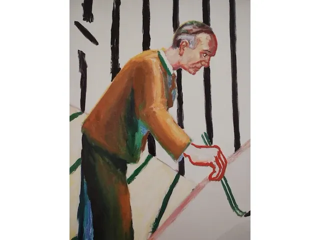 Roger raveel “een schilder door zichzelf geschilderd - afbeelding 1 van  7