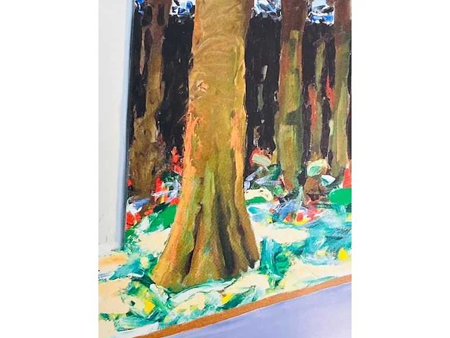 Roger raveel “het bos” - afbeelding 2 van  2