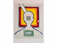 Roger raveel (machelen 1921-2013) ingelijst - afbeelding 1 van  5