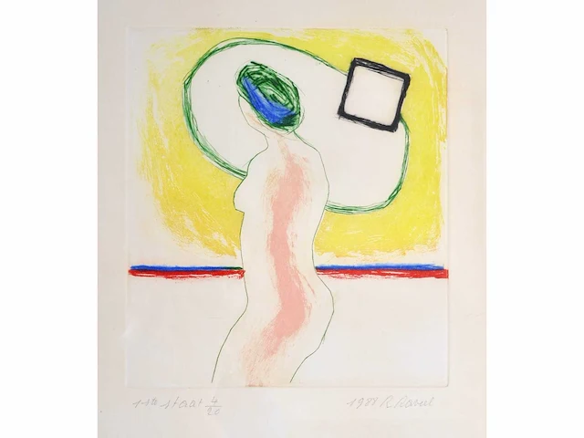 Roger raveel (machelen 1921-2013) topwerk - lage instelprijs - afbeelding 1 van  9