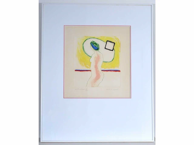 Roger raveel (machelen 1921-2013) topwerk - lage instelprijs - afbeelding 2 van  9