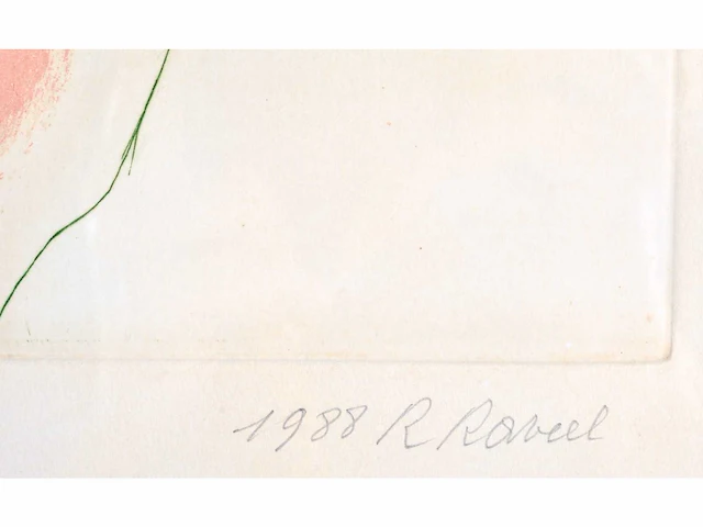 Roger raveel (machelen 1921-2013) topwerk - lage instelprijs - afbeelding 3 van  9