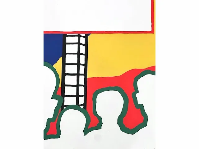 Roger raveel (machelen 1921-2013) topwerk - afbeelding 4 van  4