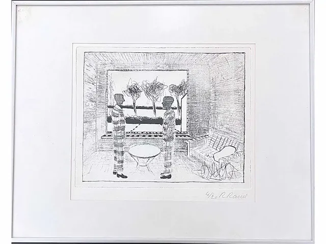 Roger raveel (machelen 1921-2013) topwerk - afbeelding 2 van  5
