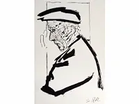 Roger raveel (machelen, 1921-2013) - afbeelding 1 van  3