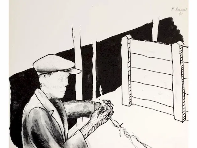 Roger raveel (machelen, 1921-2013) - afbeelding 1 van  5