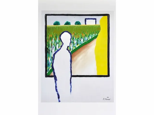 Roger raveel (machelen, 1921-2013) - afbeelding 2 van  3