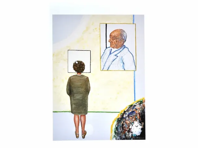 Roger raveel (machelen 1921-2013) - afbeelding 1 van  1