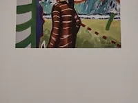 Roger raveel ontmoeting met het blaux van de vrouw 1983 - afbeelding 4 van  5