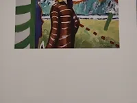 Roger raveel ontmoeting met het blaux van de vrouw 1983 - afbeelding 5 van  5