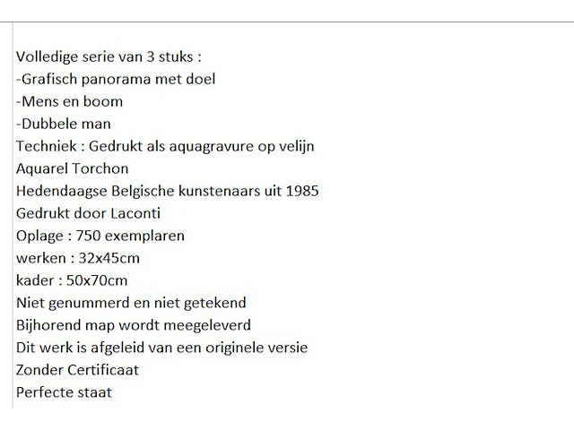 Roger raveel (serie 3 stuks) - afbeelding 5 van  13