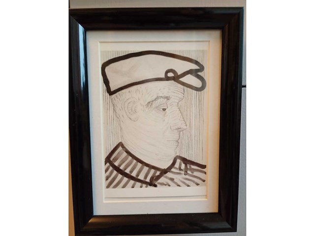 Roger raveel zelfportret - afbeelding 1 van  2