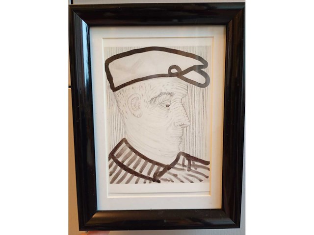 Roger raveel zelfportret - afbeelding 2 van  2