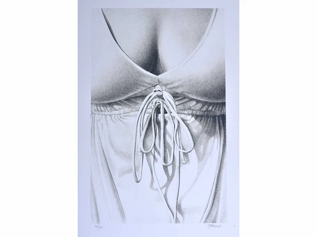 Roger wittevrongel - decolleté - zeefdruk - afbeelding 1 van  9