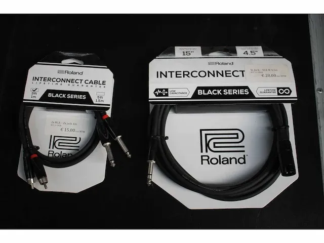 Roland diverse nieuwe kabels (50 stuks) - afbeelding 1 van  3