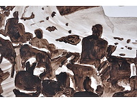 Roland sips - the gathering - aquarel - 1980 - afbeelding 8 van  12