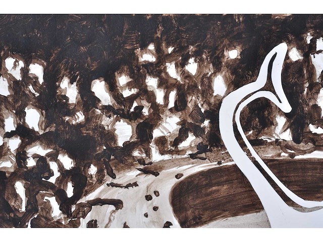 Roland sips - the gathering - aquarel - 1980 - afbeelding 11 van  12