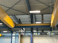 Rolbrug/bovenloophalkraan demag-jamach 2x 2,5 ton - afbeelding 5 van  22